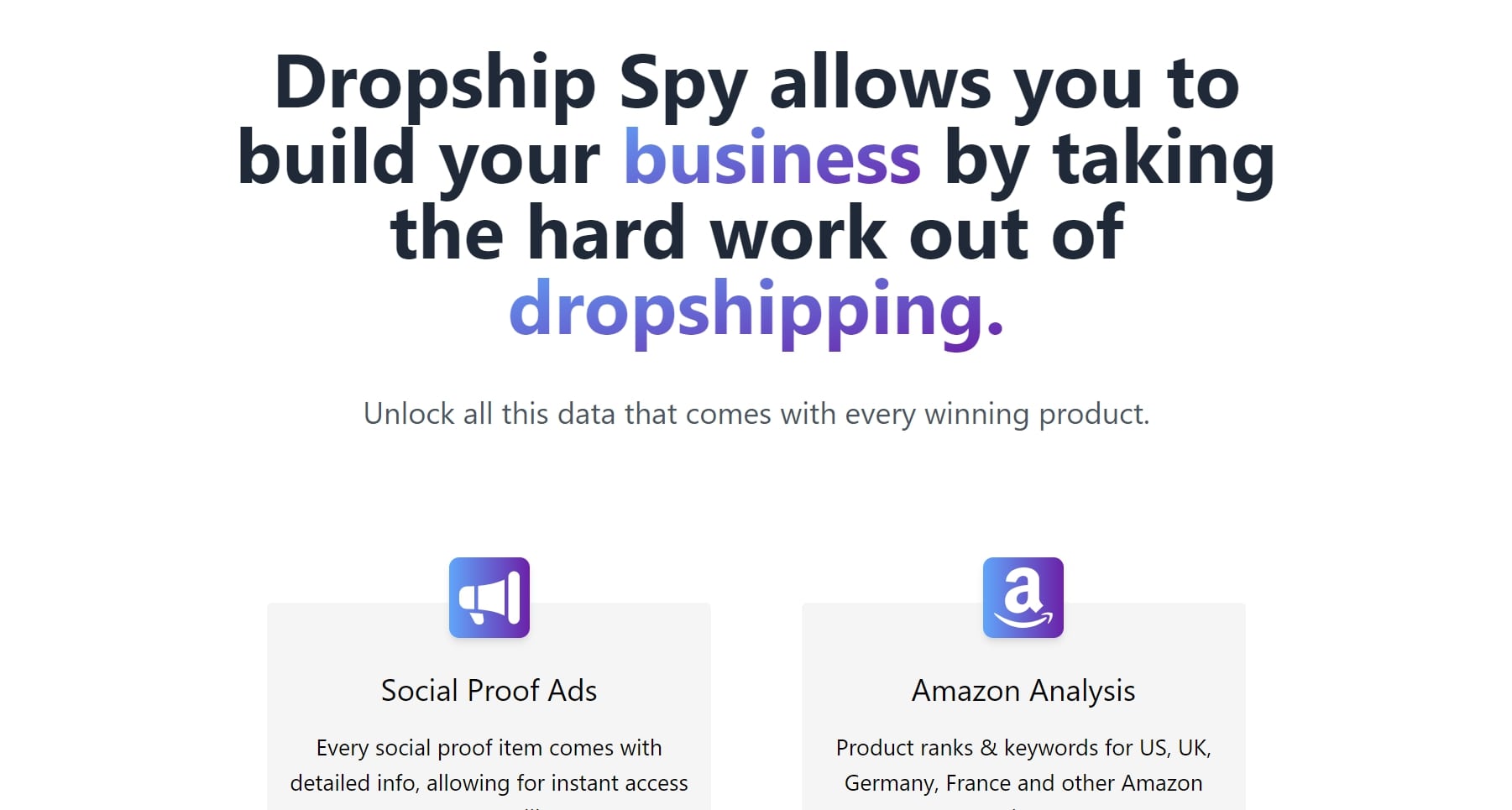 dropshipping spy tools free