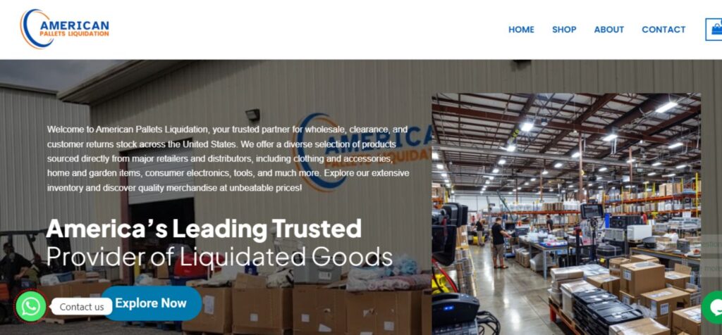 Wholesale Liquidation Pallets