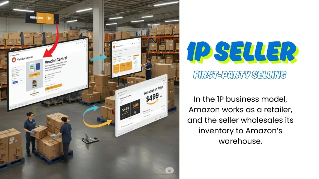 1P Seller on amazon