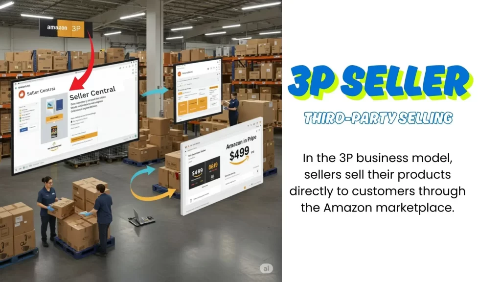 3P Seller on amazon