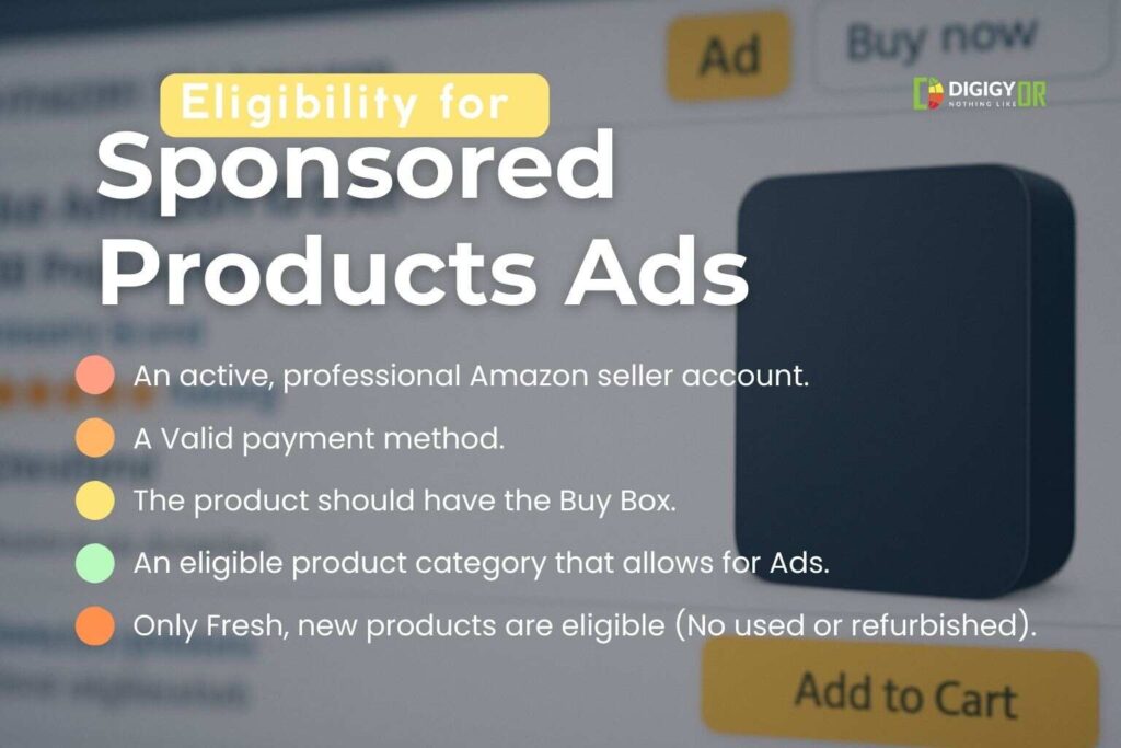 Eligibility for Amazon Sponsored Product Ads