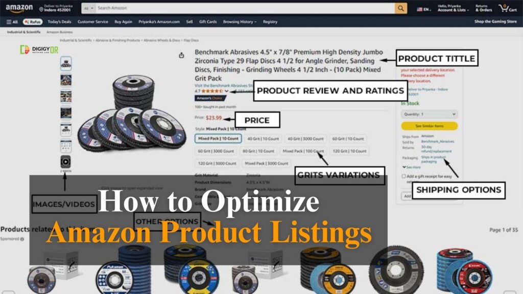 How to Optimize Amazon Product Listings