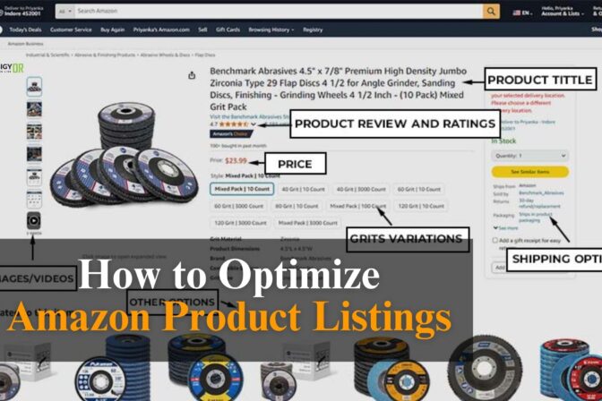 How to Optimize Amazon Product Listings