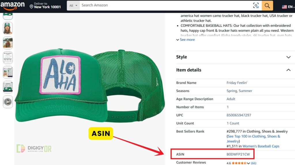 Amazon asin search