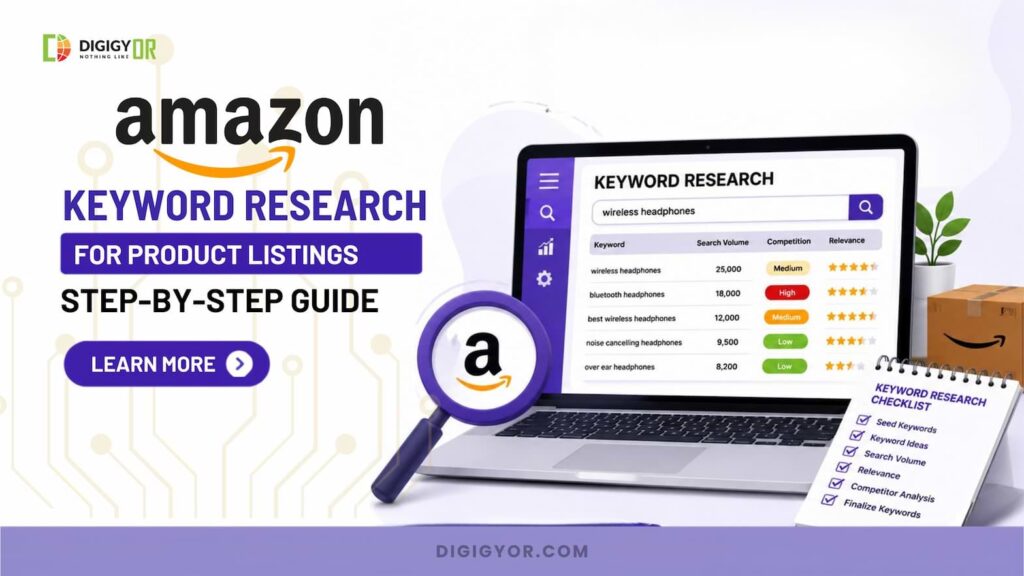 Amazon Keyword Research for Product Listings